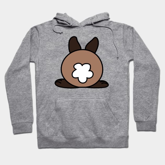 Bunny Butt 3 Hoodie by Bellewood222